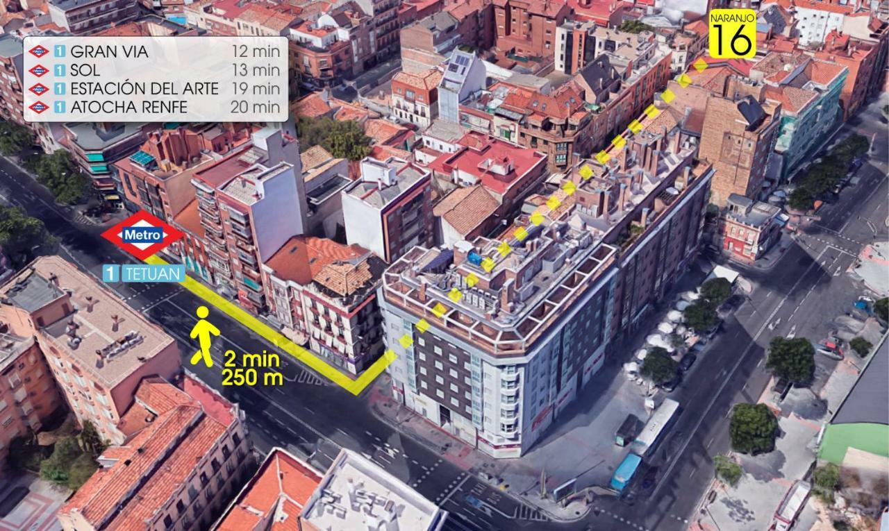 Casa Moderna Con Terraza Chill Out - Estadio Bernabeu Madrid Exterior photo